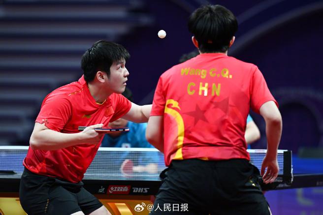乒乓球混双半决赛中国队韩国队