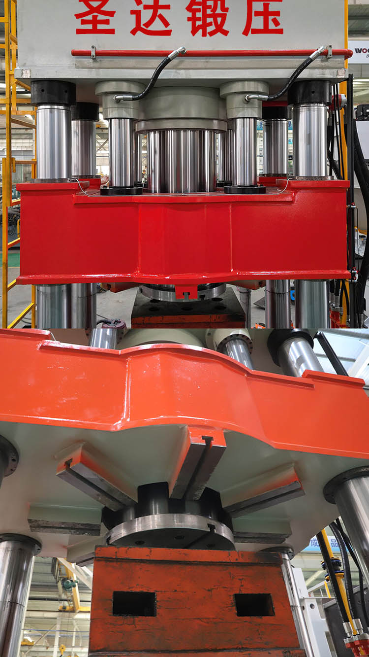 800噸封頭液壓機細節 800噸封頭液壓機細節